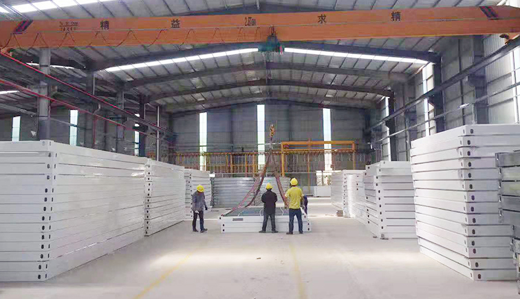 喜固新开惠州工厂 主打集装箱房产品