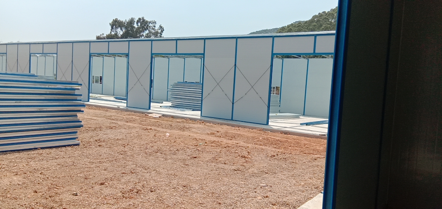 广州花都军区仓库完工